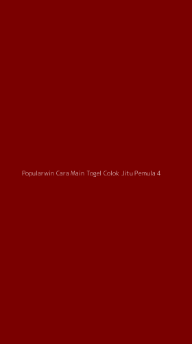 Tampilan Antarmuka Aplikasi Popularwin Cara Main Togel Colok Jitu Pemula - 4