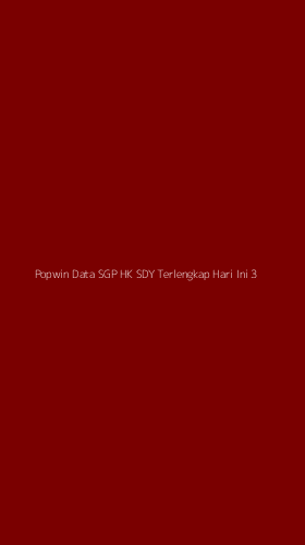 Tampilan Antarmuka Aplikasi Popwin Data Sgp Hk Sdy Terlengkap Hari Ini - 3