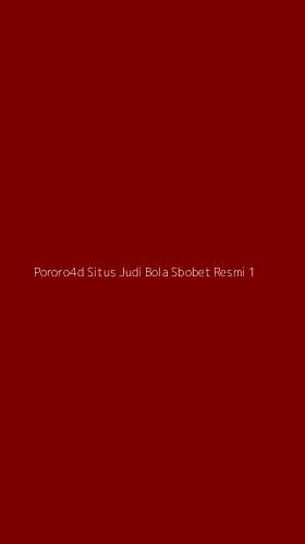 Tampilan Antarmuka Aplikasi Pororo4d Situs Judi Bola Sbobet Resmi - 1