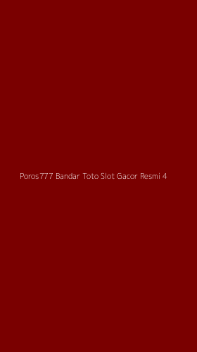 Tampilan Antarmuka Aplikasi Poros777 Bandar Toto Slot Gacor Resmi - 4
