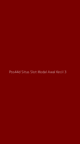 Tampilan Antarmuka Aplikasi Pos44d Situs Slot Modal Awal Kecil - 3