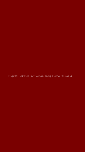 Tampilan Antarmuka Aplikasi Pos88 Link Daftar Semua Jenis Game Online - 4