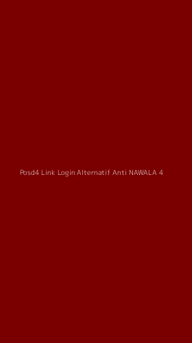 Tampilan Antarmuka Aplikasi Posd4 Link Login Alternatif Anti Nawala - 4