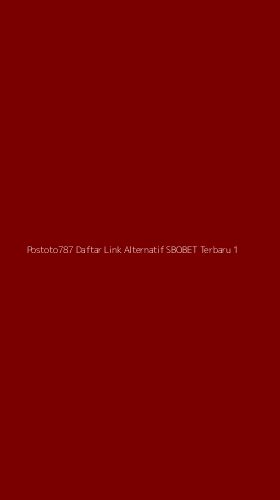 Tampilan Antarmuka Aplikasi Postoto787 Daftar Link Alternatif Sbobet Terbaru - 1