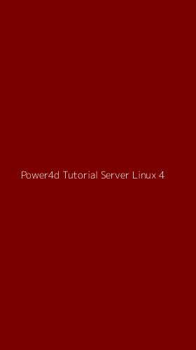Tampilan Antarmuka Aplikasi Power4d Tutorial Server Linux - 4