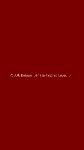 Tampilan Antarmuka Aplikasi Pp888 Belajar Bahasa Inggris Cepat - 3
