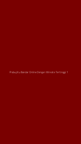 Tampilan Antarmuka Aplikasi Prabujitu Bandar Online Dengan Winrate Tertinggi - 1