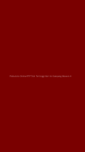 Tampilan Antarmuka Aplikasi Prabutoto Online Rtp Slot Tertinggi Hari Ini Gampang Maxwin - 4