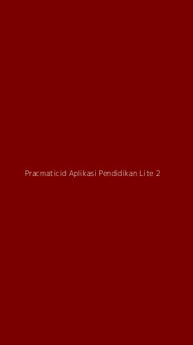 Tampilan Antarmuka Aplikasi Pracmaticid Aplikasi Pendidikan Lite - 2