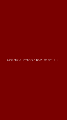 Tampilan Antarmuka Aplikasi Pracmaticid Pembersih Ram Otomatis - 3