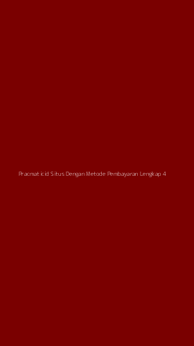 Tampilan Antarmuka Aplikasi Pracmaticid Situs Dengan Metode Pembayaran Lengkap - 4