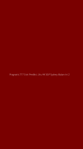 Tampilan Antarmuka Aplikasi Pragmatic777 Slot Prediksi Jitu Hk Sgp Sydney Malam Ini - 2