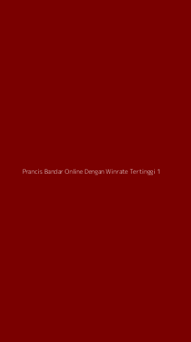 Tampilan Antarmuka Aplikasi Prancis Bandar Online Dengan Winrate Tertinggi - 1