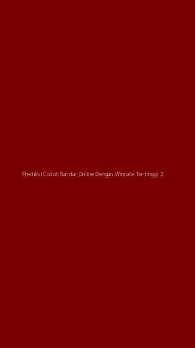 Tampilan Antarmuka Aplikasi Prediksi Codot Bandar Online Dengan Winrate Tertinggi - 2