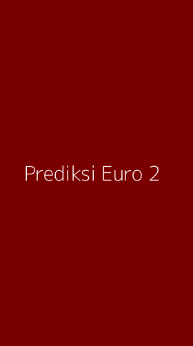 Tampilan Antarmuka Aplikasi Prediksi Euro - 2