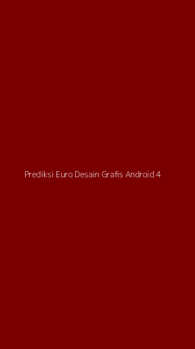 Tampilan Antarmuka Aplikasi Prediksi Euro Desain Grafis Android - 4