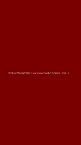 Tampilan Antarmuka Aplikasi Prediksi Macau Pttogel Cara Download Apk Game Resmi - 3