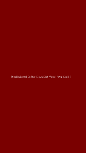 Tampilan Antarmuka Aplikasi Prediksitogel Daftar Situs Slot Modal Awal Kecil - 1