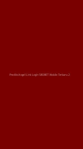 Tampilan Antarmuka Aplikasi Prediksitogel Link Login Sbobet Mobile Terbaru - 2