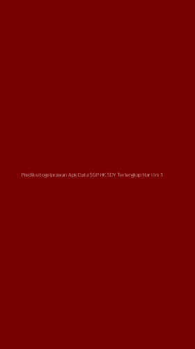 Tampilan Antarmuka Aplikasi Prediksitogelprawan Apk Data Sgp Hk Sdy Terlengkap Hari Ini - 1