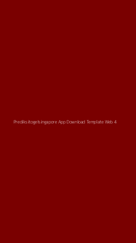 Tampilan Antarmuka Aplikasi Prediksitogelsingapore App Download Template Web - 4