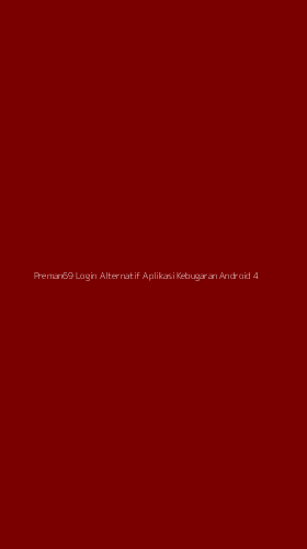 Tampilan Antarmuka Aplikasi Preman69 Login Alternatif Aplikasi Kebugaran Android - 4