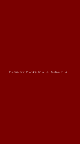 Tampilan Antarmuka Aplikasi Premier188 Prediksi Bola Jitu Malam Ini - 4
