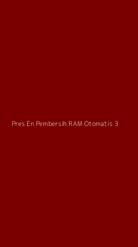 Tampilan Antarmuka Aplikasi Pres En Pembersih Ram Otomatis - 3