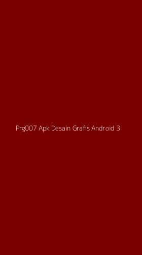 Tampilan Antarmuka Aplikasi Prg007 Apk Desain Grafis Android - 3