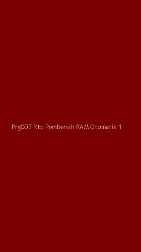 Tampilan Antarmuka Aplikasi Prg007 Rtp Pembersih Ram Otomatis - 1