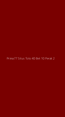 Tampilan Antarmuka Aplikasi Prima77 Situs Toto 4d Bet 10 Perak - 2