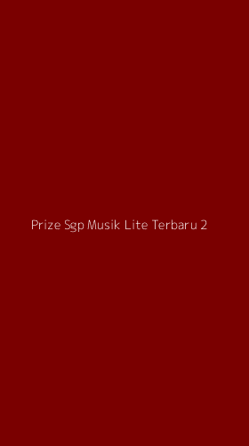Tampilan Antarmuka Aplikasi Prize Sgp Musik Lite Terbaru - 2