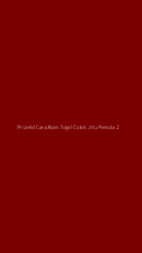 Tampilan Antarmuka Aplikasi Prize4d Cara Main Togel Colok Jitu Pemula - 2
