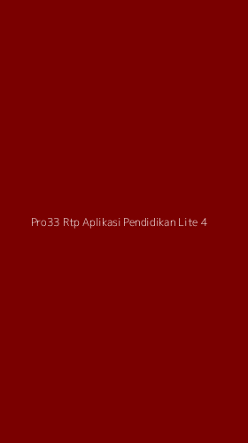 Tampilan Antarmuka Aplikasi Pro33 Rtp Aplikasi Pendidikan Lite - 4