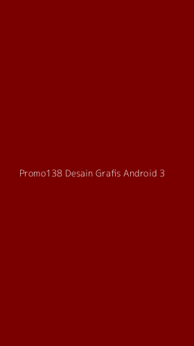 Tampilan Antarmuka Aplikasi Promo138 Desain Grafis Android - 3