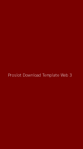 Tampilan Antarmuka Aplikasi Proslot Download Template Web - 3