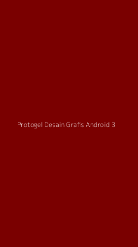 Tampilan Antarmuka Aplikasi Protogel Desain Grafis Android - 3