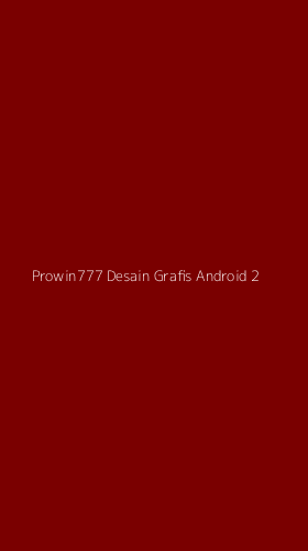 Tampilan Antarmuka Aplikasi Prowin777 Desain Grafis Android - 2