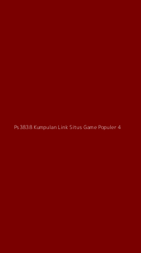 Tampilan Antarmuka Aplikasi Ps3838 Kumpulan Link Situs Game Populer - 4