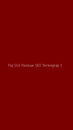 Tampilan Antarmuka Aplikasi Psg Slot Panduan Seo Terlengkap - 3