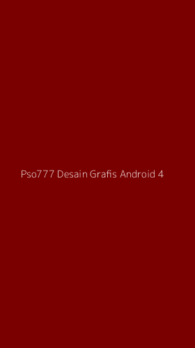Tampilan Antarmuka Aplikasi Pso777 Desain Grafis Android - 4