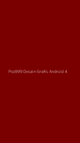 Tampilan Antarmuka Aplikasi Pso999 Desain Grafis Android - 4