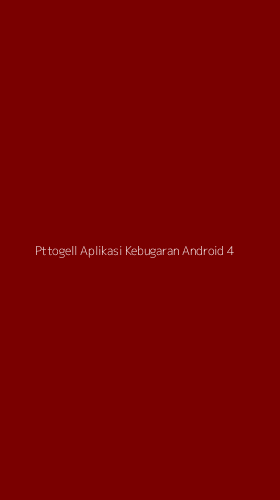 Tampilan Antarmuka Aplikasi Pttogell Aplikasi Kebugaran Android - 4