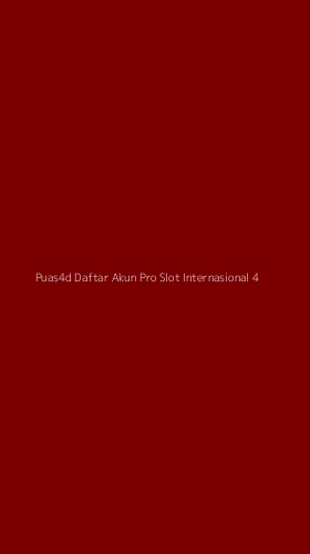 Tampilan Antarmuka Aplikasi Puas4d Daftar Akun Pro Slot Internasional - 4