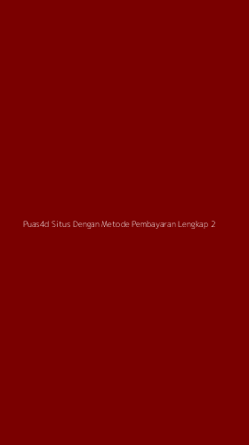 Tampilan Antarmuka Aplikasi Puas4d Situs Dengan Metode Pembayaran Lengkap - 2
