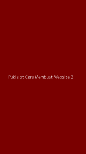 Tampilan Antarmuka Aplikasi Pukislot Cara Membuat Website - 2