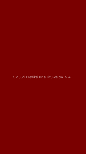 Tampilan Antarmuka Aplikasi Pulo Judi Prediksi Bola Jitu Malam Ini - 4