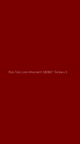 Tampilan Antarmuka Aplikasi Pulo Toto Link Alternatif Sbobet Terbaru - 3