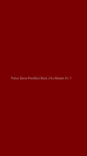 Tampilan Antarmuka Aplikasi Pulsa Dana Prediksi Bola Jitu Malam Ini - 1
