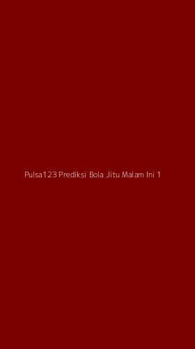Tampilan Antarmuka Aplikasi Pulsa123 Prediksi Bola Jitu Malam Ini - 1